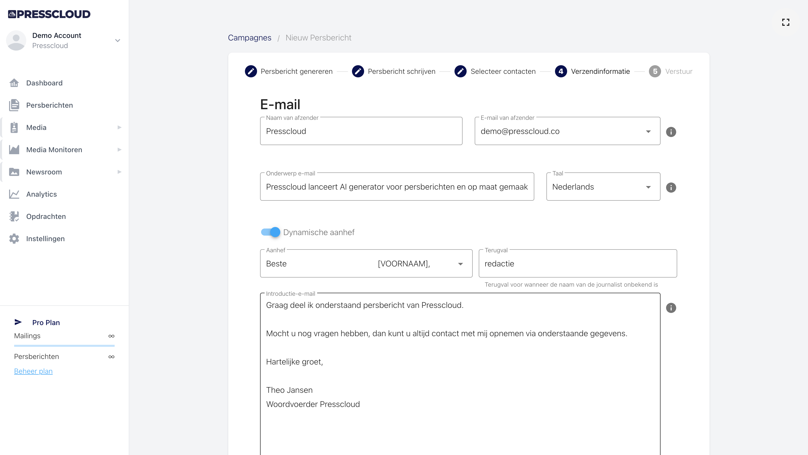AI schrijft voor elke journalist een unieke openingszin