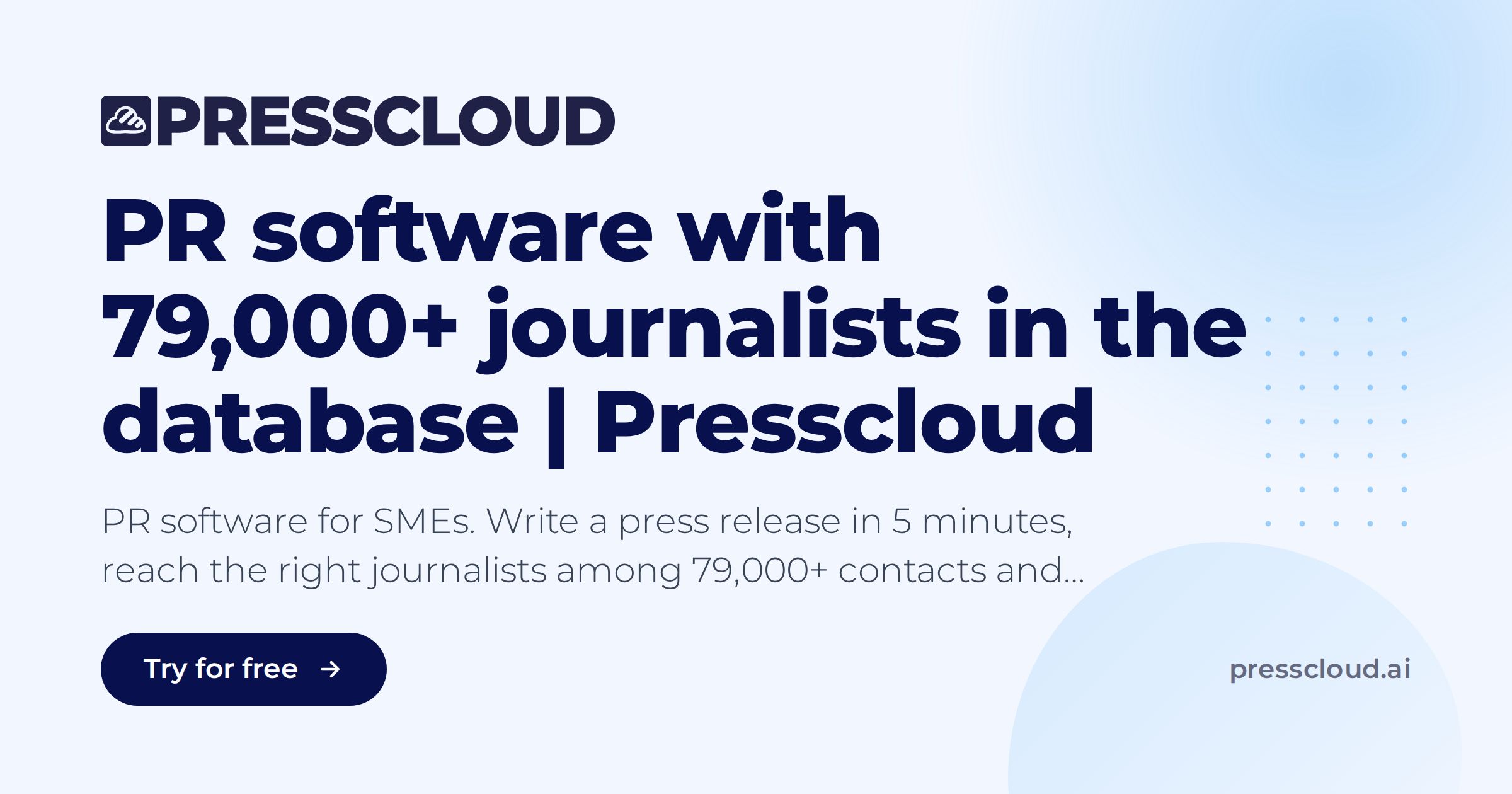 Presscloud.ai